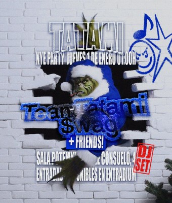 TATAMI – NYE PARTY : 2K26 en Salamanca