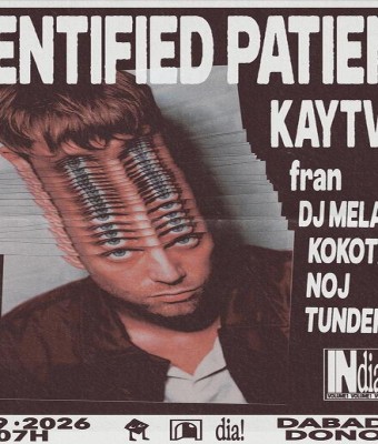 In Dia! Club: Identified Patient + Kaytv (live) + Dia Djs en Donostia-San Sebastian