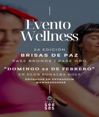 EVENTO WELLNESS BRISAS DE PAZ (2ª EDICIÓN) en Alicante/Alacant