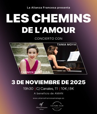 Concierto "Les chemins de l'amour" en Málaga