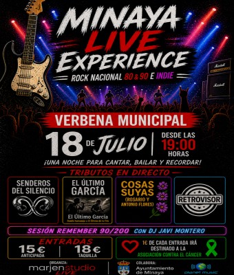 minaya live sperience en Albacete