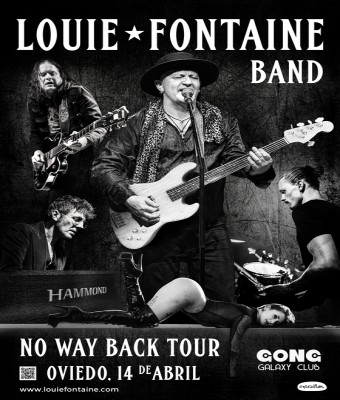 Louie Fontaine · No Way Back Tour 2026 · Oviedo en Asturias
