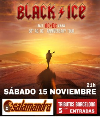 TRIBUTO AC/DC - BLACKICE SHOW en Barcelona