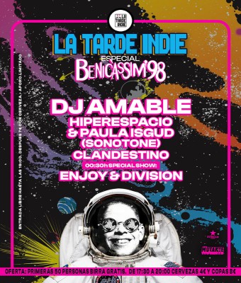 LA TARDE INDIE // ESPECIAL BENICASSIM 98 en Balears, Illes