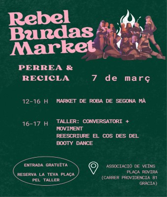 Rebel Bundas Market en Barcelona