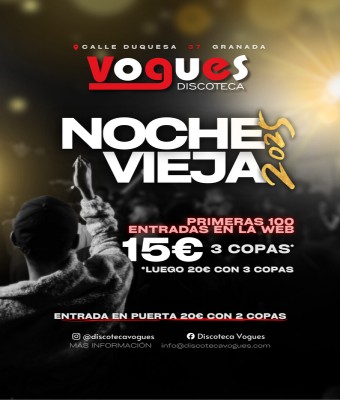NOCHEVIEJA 2025 VOGUES en Granada