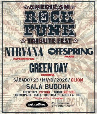 Festival de Tributos AMERICAN ROCK PUNK (Gijón) en Asturias