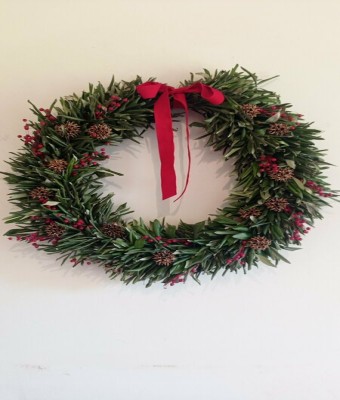 Taller Corona de Navidad en Barcelona