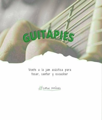 La jam GUITAPIES Sábado 9 de Mayo en Madrid