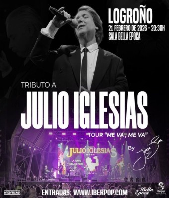 Tributo JULIO IGLESIAS - LOGROÑO en La Rioja