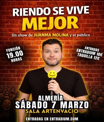 STAND UP COMEDY ARTENVACIO - JUANMA MOLINA en Almería