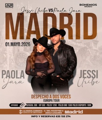JESSI URIBE & PAOLA JARA - MADRID