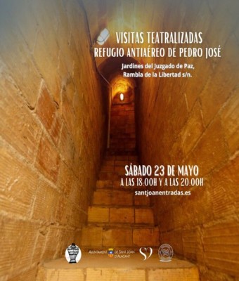 VISITA TEATRALIZADA REFUGIO en Alicante
