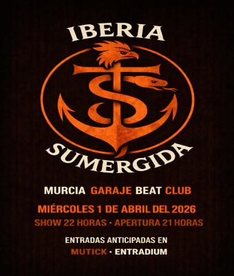 Iberia Sumergida en Garaje Beat Club - Murcia