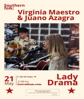 Southern folk: Virginia & Juano en Lady Drama en Sevilla