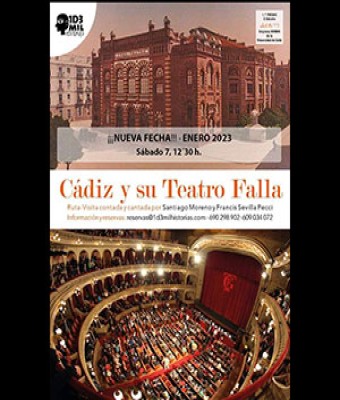 RUTA VISITA CANTADA Y CONTADA: CÃDIZ Y SU TEATRO FALLA  -  22 DE FEBRERO en CÃ¡diz