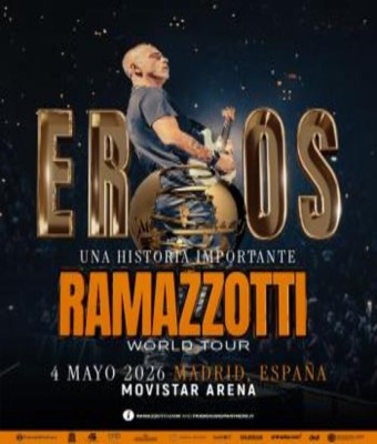 Eros Ramazzotti en Madrid