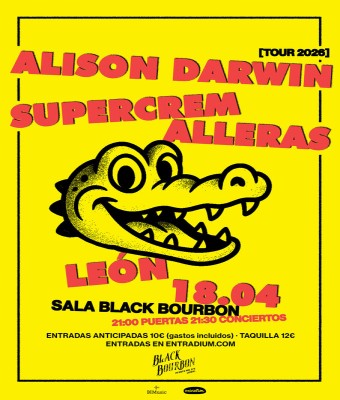 Alison Darwin + Supercremalleras - Black Bourbon  León