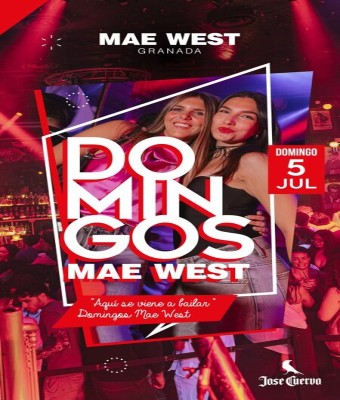 Discoteca Mae West Granada - Domingos 5 Julio