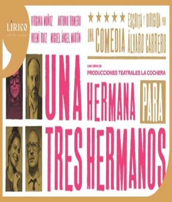 Una hermana para tres hermanos en Madrid