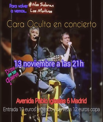 Cara Oculta en Madrid