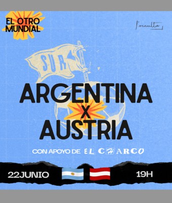 Argentina x Austria · El otro mundial · L'Occulta en Barcelona