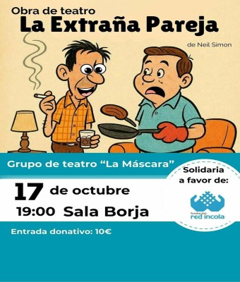 Teatro La extraña Pareja en Valladolid