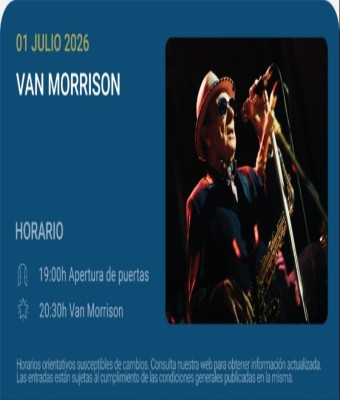 Van Morrison - Noches del Botánico 2026 en Madrid