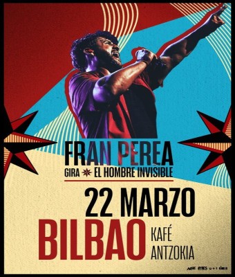Fran Perea “El hombre invisible” en Bilbao en Bizkaia
