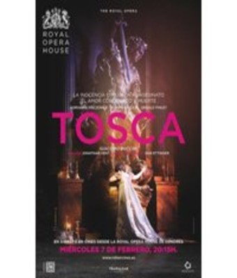 Tosca. Ópera en directo. Royal Opera House, Londres en Cartagena, Murcia