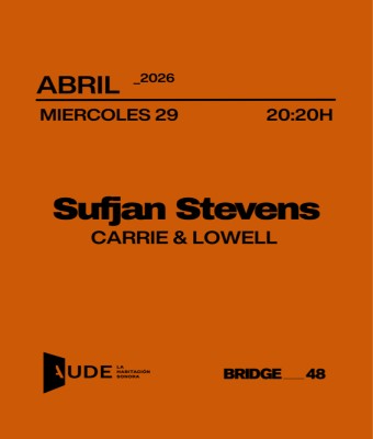 Sufjan Stevens, Carrie & Lowell · AUDE Listening Session en Barcelona