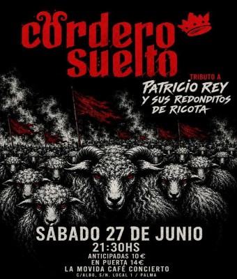 CORDERO SUELTO (Tributo a Patricio Rey y Los Redonditos de Ricota) en Balears, Illes