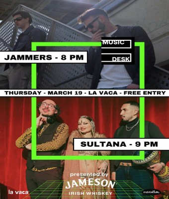 MUSIC DESK presents: JAMMERS - SULTANA  en Barcelona