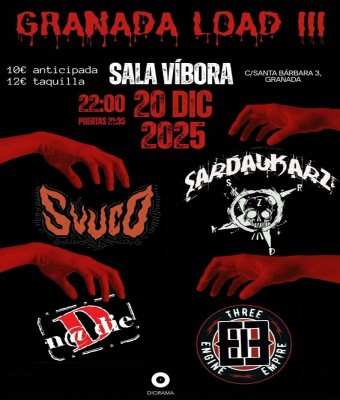 SVUCO + SARDAUKARZ + DN@DIE + ENGINE EMPIRE en Granada