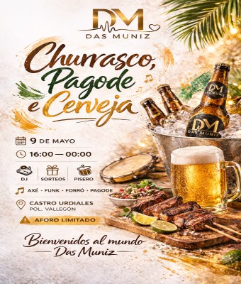 CHURRASCO, PAGODE E CERVEJA en Cantabria