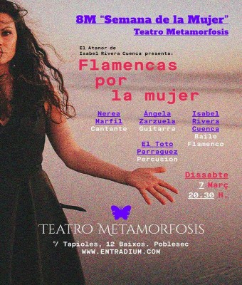 Flamencas por la MUJER en Barcelona