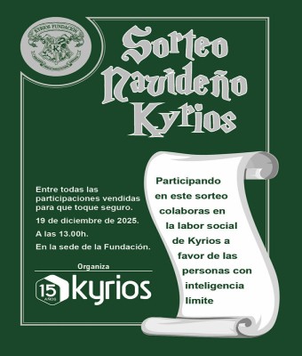 Sorteo Navideño Kyrios 2025 en Madrid