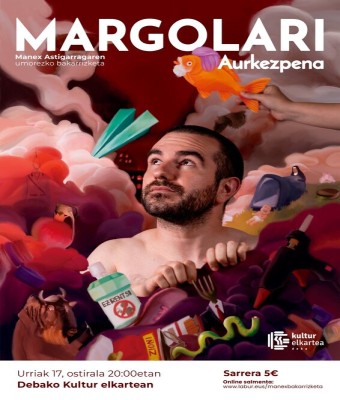 'Margolari' Manex Astigarraga - Umorezko bakarrizketa en Gipuzkoa