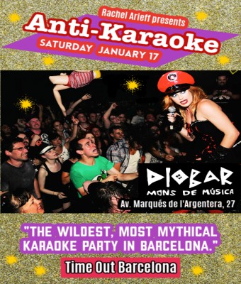 Rachel Arieff's Anti-Karaoke January en Diobar en Barcelona