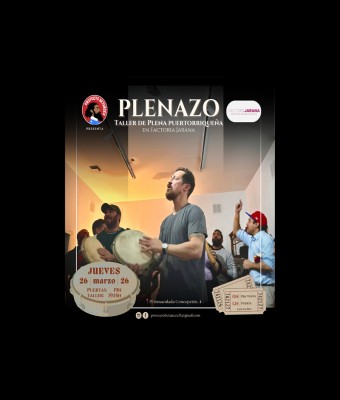 Taller de Plena Puertorriqueña en Madrid