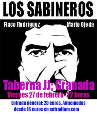 LOS SABINEROS regresan a la Taberna JJ de Granada!