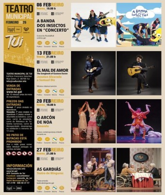 TUI entradas TEATRO | A BANDA DOS INSECTOS EN CONCERTO en Pontevedra