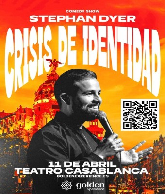 Sthepan Dyer en Madrid Tour Crisis de Identidad