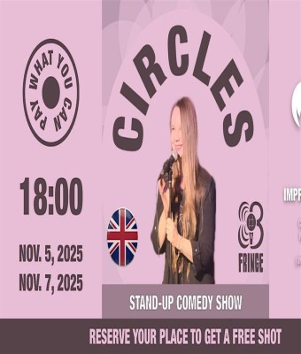 CIRCLES: Stand-up Comedy Show (FREE ENTRANCE) · ENG · BCN FRINGE en Barcelona