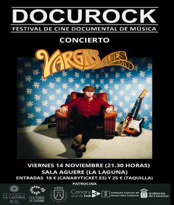 DOCUROCK: Vargas Blues Band en concierto en Santa Cruz de Tenerife
