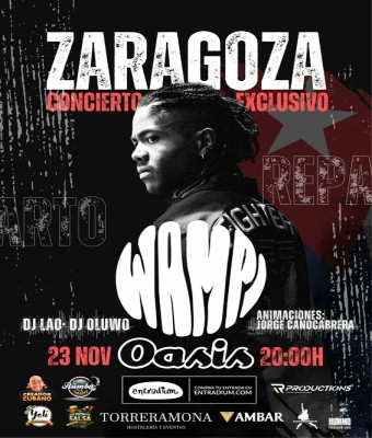 WAMPI "Rey de La Habana" en ZARAGOZA - Concierto Exclusivo