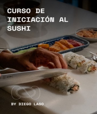 Curso de iniciación al sushi con Diego Laso en AMAS en Alicante/Alacant