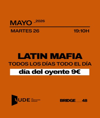 Latin Mafia, TODOS LOS DÍAS TODO EL DÍA · AUDE sesión de escucha en Barcelona