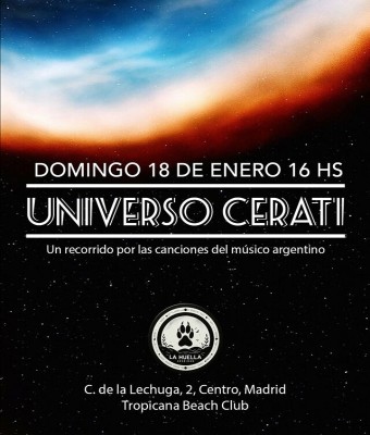 Universo Cerati en Madrid