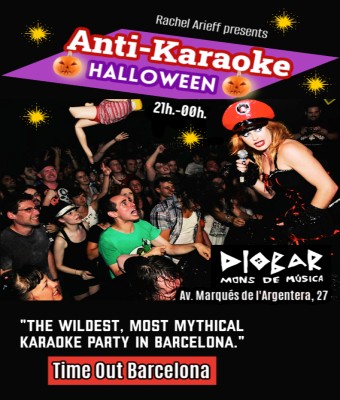 Rachel Arieff's Anti-Karaoke Halloween en Diobar en Barcelona